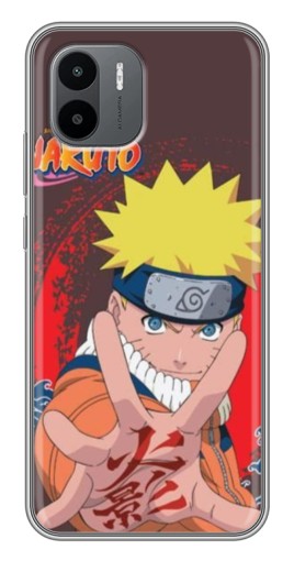 Чехол с картинкой "Naruto атакует" для Xiaomi Redmi A1