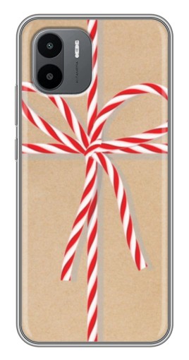 Силиконовый чехол с изображением "Новогодний подарок" для Xiaomi Redmi A1