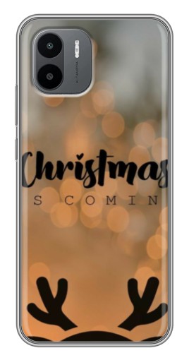 Чехол с принтом "Новогодняя заставка" для Xiaomi Redmi A1