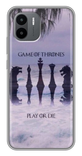 Чехол с печатью "Play or Die" для Xiaomi Redmi A1