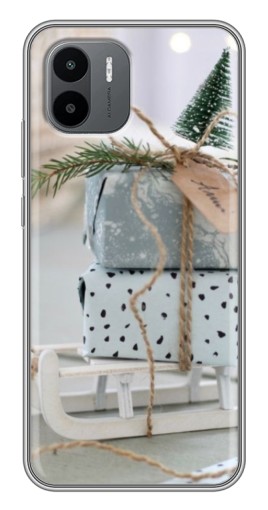 Чехол с принтом "Подарки на санках" для Xiaomi Redmi A1