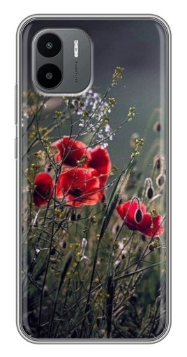 Силиконовый чехол с изображением "Поле цветов" для Xiaomi Redmi A1