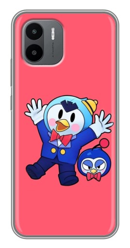 Силиконовый чехол с изображением "Радостный пингвин" для Xiaomi Redmi A1