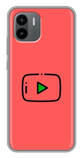 Чехол с печатью "Рисованная кнопка" для Xiaomi Redmi A1
