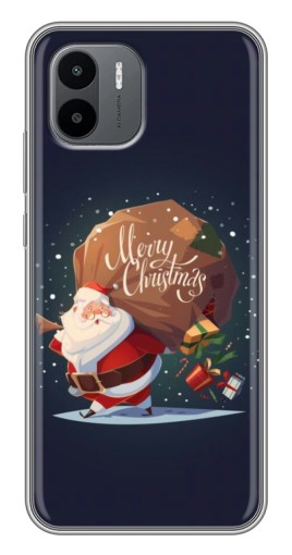 Чехол с принтом "Санта с подарками" для Xiaomi Redmi A1