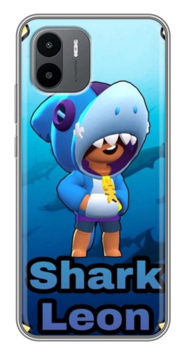 Силиконовый чехол с изображением "Shark Leon" для Xiaomi Redmi A1