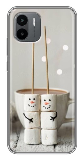 Чехол с печатью "Снеговики из зефира" для Xiaomi Redmi A1