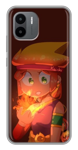 Чехол с печатью "Удивлённая Амбер" для Xiaomi Redmi A1