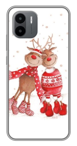 Чехол с печатью "Влюбленные олени" для Xiaomi Redmi A1