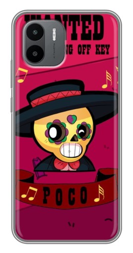 Чехол с принтом "WANTED POCO" для Xiaomi Redmi A1