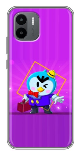 Силиконовый чехол с изображением "Яркий пингвин" для Xiaomi Redmi A1