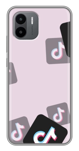 Чехол с печатью "Значки ТикоТока" для Xiaomi Redmi A1