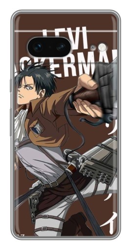 Чехол с принтом "Ackermankerman levi" для Google Pixel 7