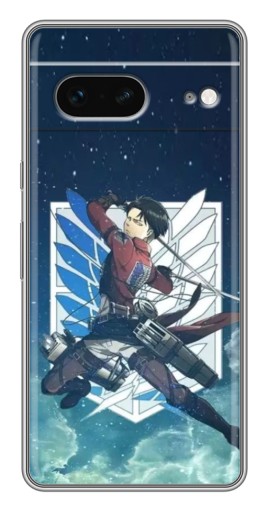 Чехол с картинкой "Аккерман Леви" для Google Pixel 7