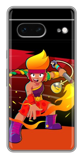 Чехол с принтом "Амбер в дуэли" для Google Pixel 7