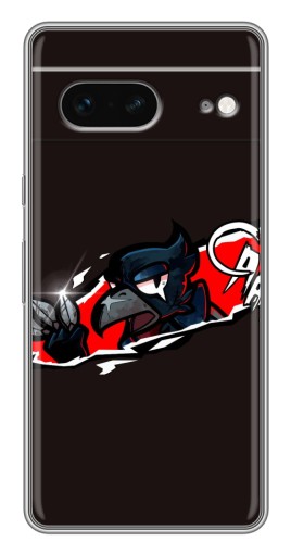 Чехол с принтом "Ассасин Ворон" для Google Pixel 7