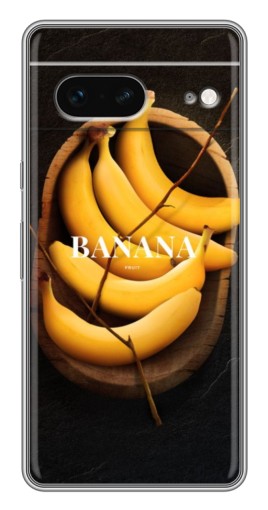 Чехол с картинкой "Banana" для Google Pixel 7