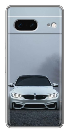 Чехол с принтом "БМВ в тумане" для Google Pixel 7