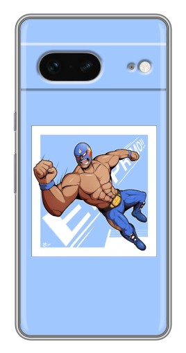 Чехол с картинкой "Боец El Primo" для Google Pixel 7