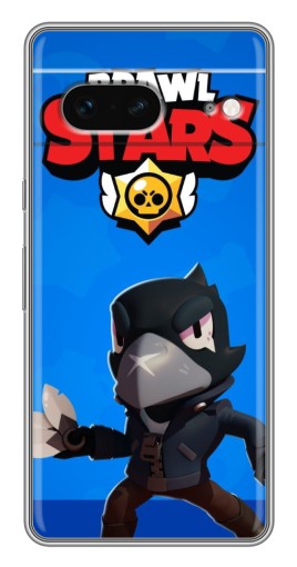 Чехол с печатью "Боевой Crow" для Google Pixel 7