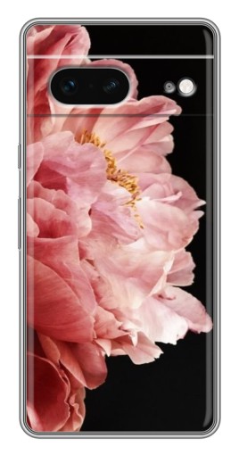 Силиконовый чехол с изображением "Большой пион " для Google Pixel 7