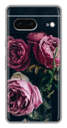 Чехол с печатью "Букет роз" для Google Pixel 7