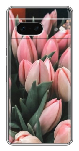 Чехол с печатью "Букет тюльпанов" для Google Pixel 7