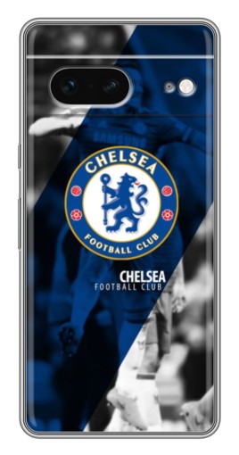 Силиконовый чехол с изображением "Club Chelsea" для Google Pixel 7