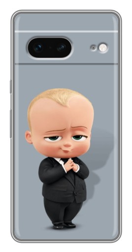 Чехол с печатью "Деловой ребенок" для Google Pixel 7