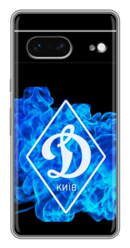 Силиконовый чехол с изображением "Эмблема Динамо Киев" для Google Pixel 7