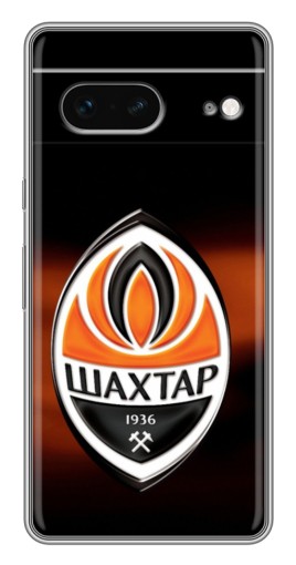 Чехол с картинкой "Эмблема Шахтера" для Google Pixel 7