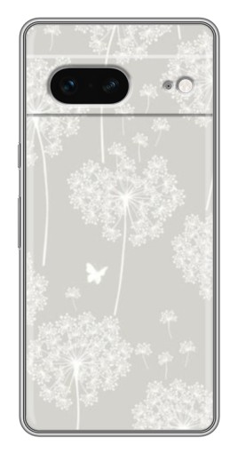 Чехол с печатью "Фон одуванчиков " для Google Pixel 7