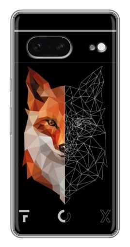 Чехол с печатью "Fox" для Google Pixel 7