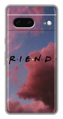 Чехол с принтом "Friends" для Google Pixel 7