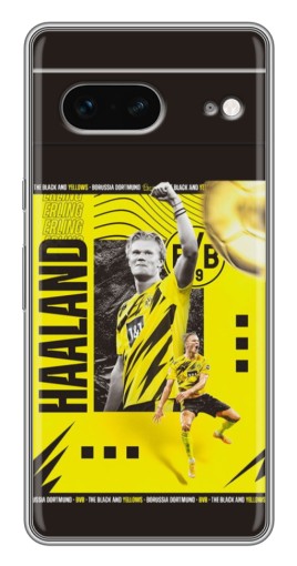 Чехол с печатью "Golden Haaland" для Google Pixel 7