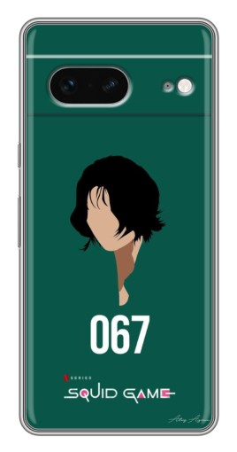 Чехол с печатью "Игрок 067" для Google Pixel 7