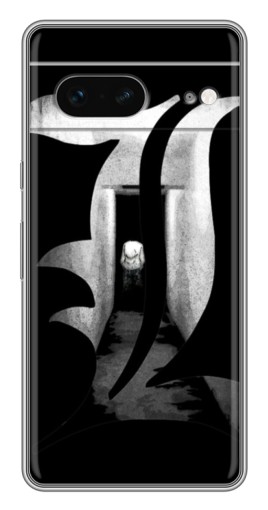 Чехол с принтом "Инициали Лоулайта" для Google Pixel 7