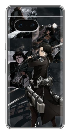 Чехол с картинкой "Капитан Аккерман" для Google Pixel 7