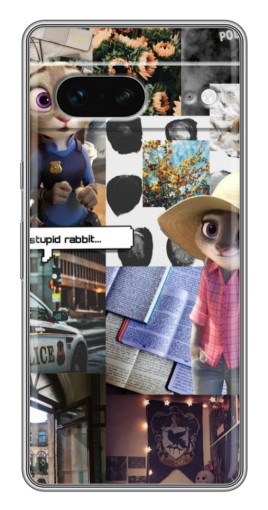 Чехол с печатью "Коллаж Джуди" для Google Pixel 7