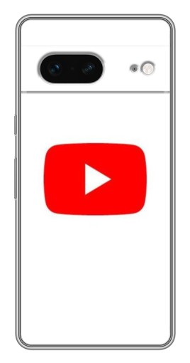 Чехол с картинкой "Красная кнопка" для Google Pixel 7