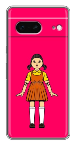 Чехол с печатью "Кукла" для Google Pixel 7