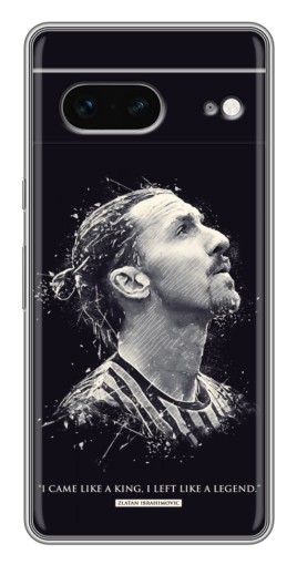 Силиконовый чехол с изображением "Легенда Ибрагимович" для Google Pixel 7