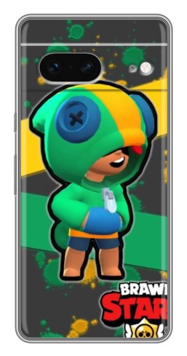 Чехол с картинкой "Leon Brawl Stars" для Google Pixel 7
