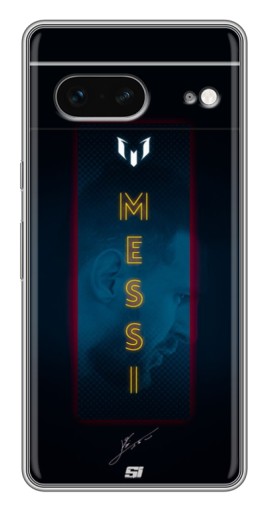 Чехол с картинкой "Логотип Месси" для Google Pixel 7