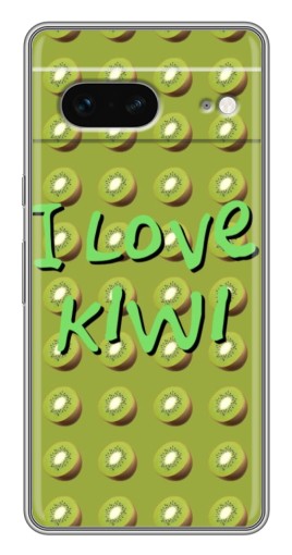 Чехол с печатью "Love Kiwi" для Google Pixel 7