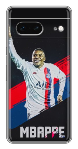 Чехол с картинкой "Mbappe в ПСЖ" для Google Pixel 7