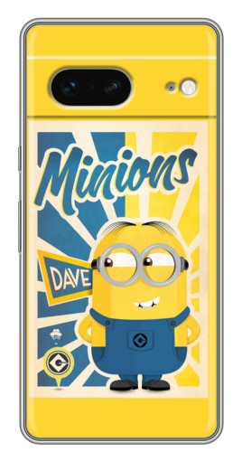 Чехол с печатью "Minions" для Google Pixel 7