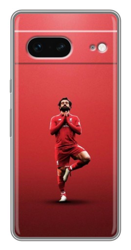 Силиконовый чехол с изображением "Мо Салах" для Google Pixel 7