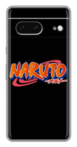Чехол с принтом "Надпись Naruto" для Google Pixel 7