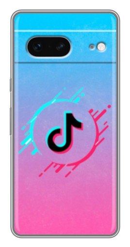 Чехол с печатью "Нота ТикТок" для Google Pixel 7